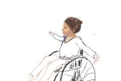 Ritratto di ballerina bambina